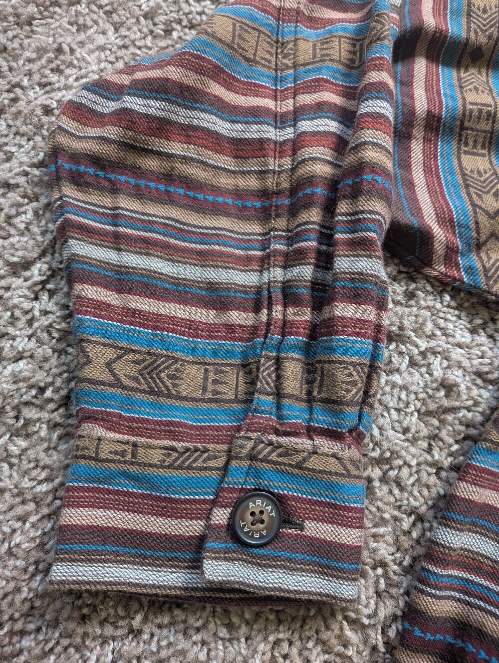 Ariat Southwestern Lightweight Hoodie Women's XL - Picture 5 of 12
